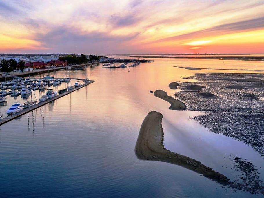 A Gaivota Ria Formosa Waterfront Lux Apart With Pool, Olhao, Algarve Exterior photo