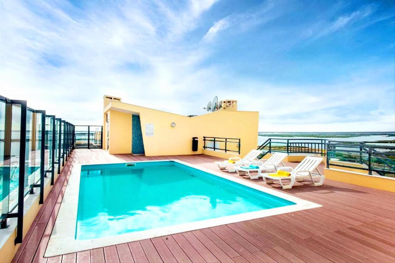 A Gaivota Ria Formosa Waterfront Lux Apart With Pool, Olhao, Algarve Exterior photo